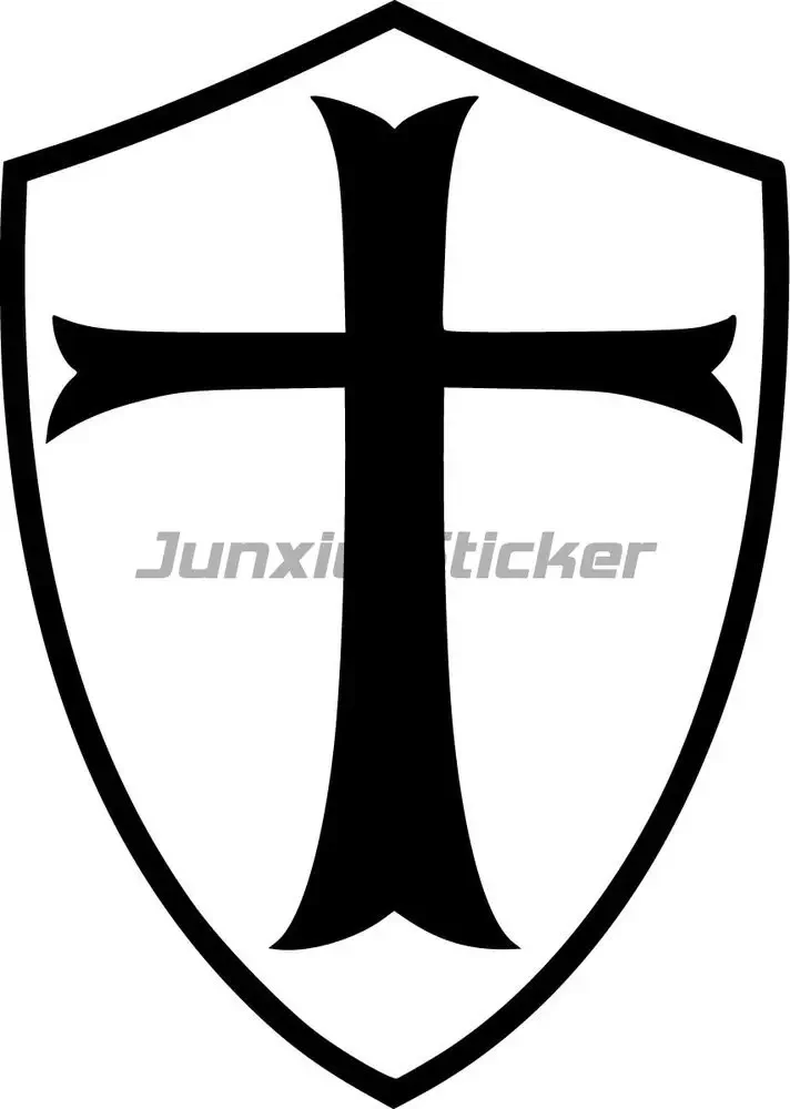 Crusades Knights Templar Car Sticker Vinyl Laptop Camper Truck Glass Window Decal Customizable 4