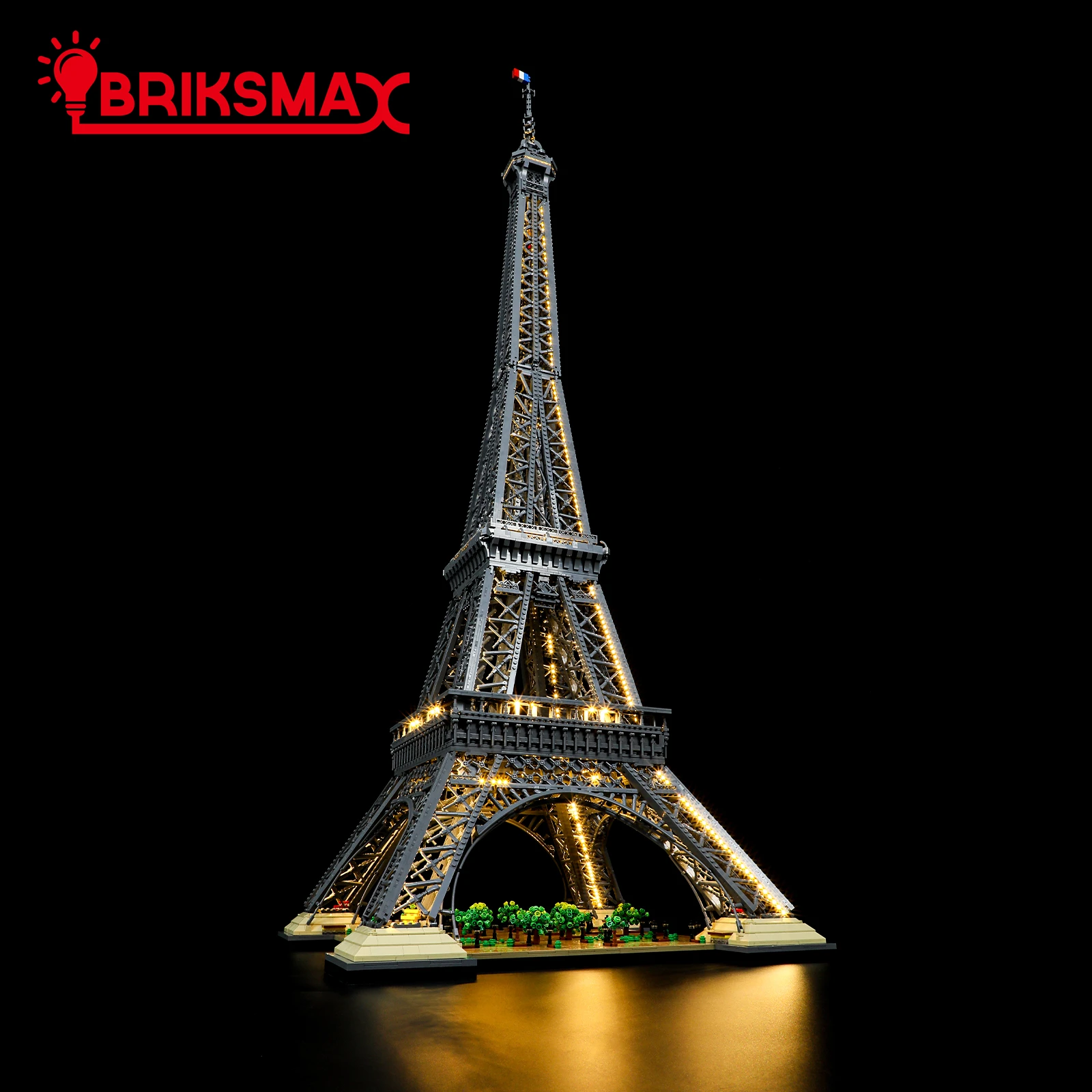 BriksMax LED Light Kit for 10307 Eiffel Tower Building Blocks Set (NOT Include Model) Toys for Children