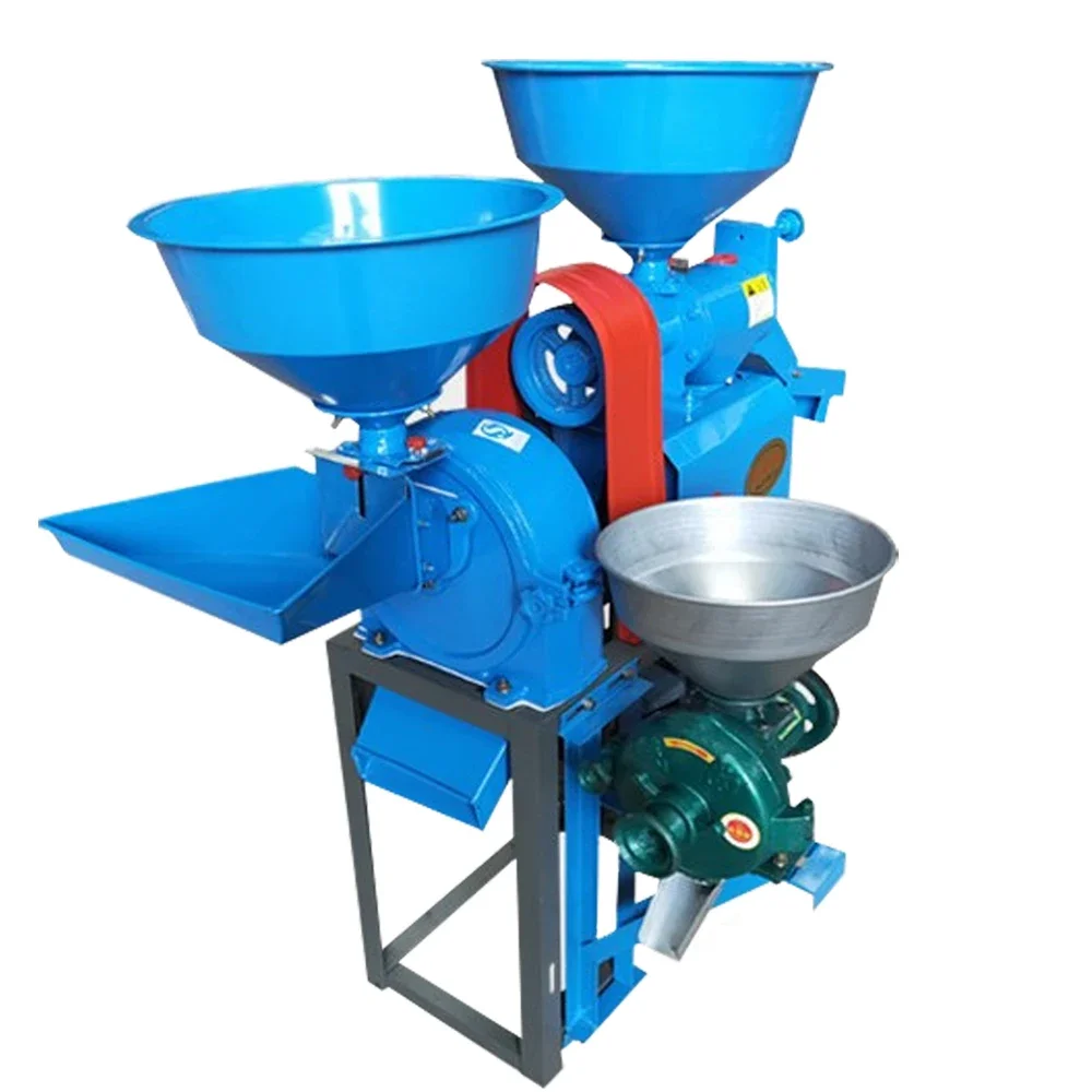 Combined Rice Husk Hammer Mill Machine Rice Milling Machine