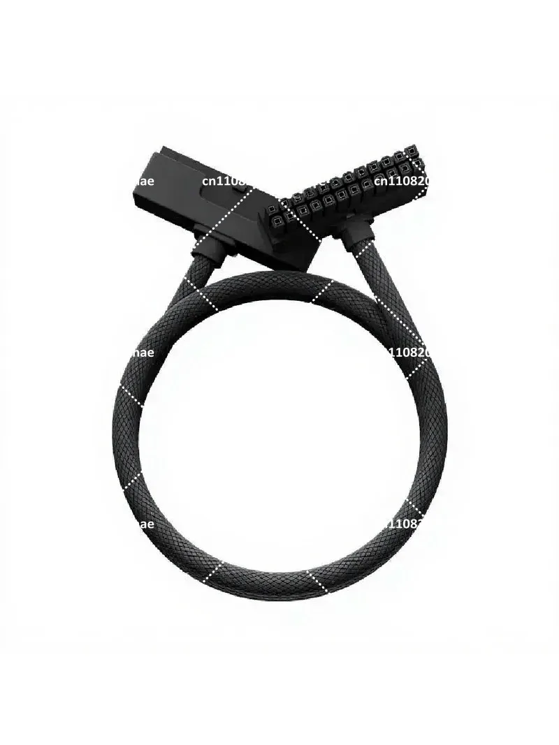 ATX 24Pin Power Extension Cable for Computer Motherboard, 30cm Male to Female