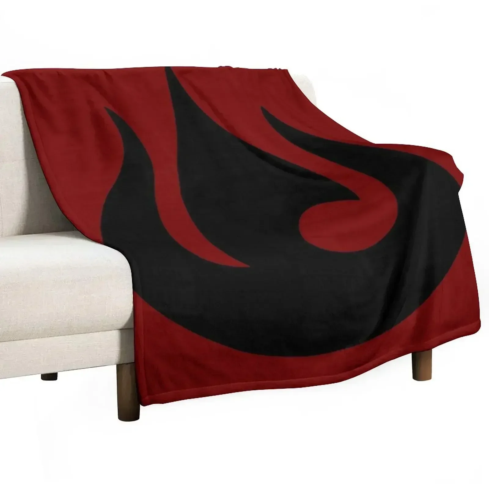 

Fire Nation Royal Banner Throw Blanket Thin Soft Blanket for Summer Night Sleeping