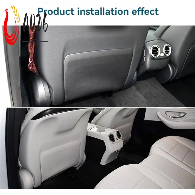 

A026-Car Front Seat Back Pocket Storage Cover Seat Back Storage Clip For Mercedes-Benz C E GLC CLS Class W205 W213 W253