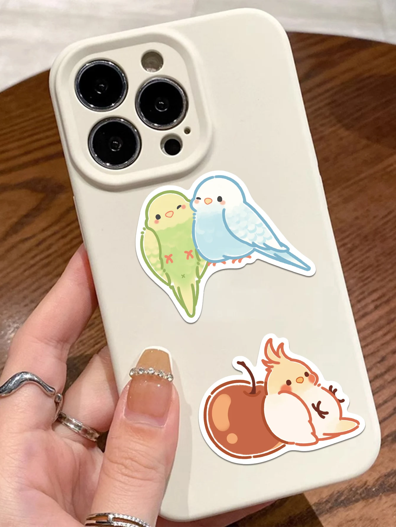 40 stücke Papagei Aufkleber Cartoon handgemalte Notebook Koffer Dekoration Skateboard Gitarre DIY wasserdichten Aufkleber