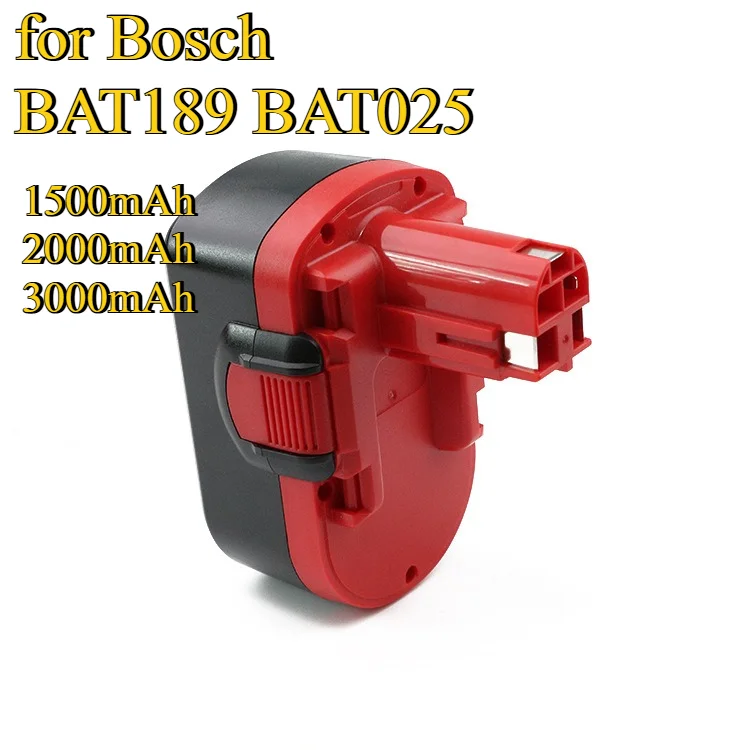 

Сменная Ni-MH аккумуляторная батарея BAT189 BAT025 BAT02614.4V 3000 мАч для электроинструментов Bosch Аккумуляторные дрели Отвертки