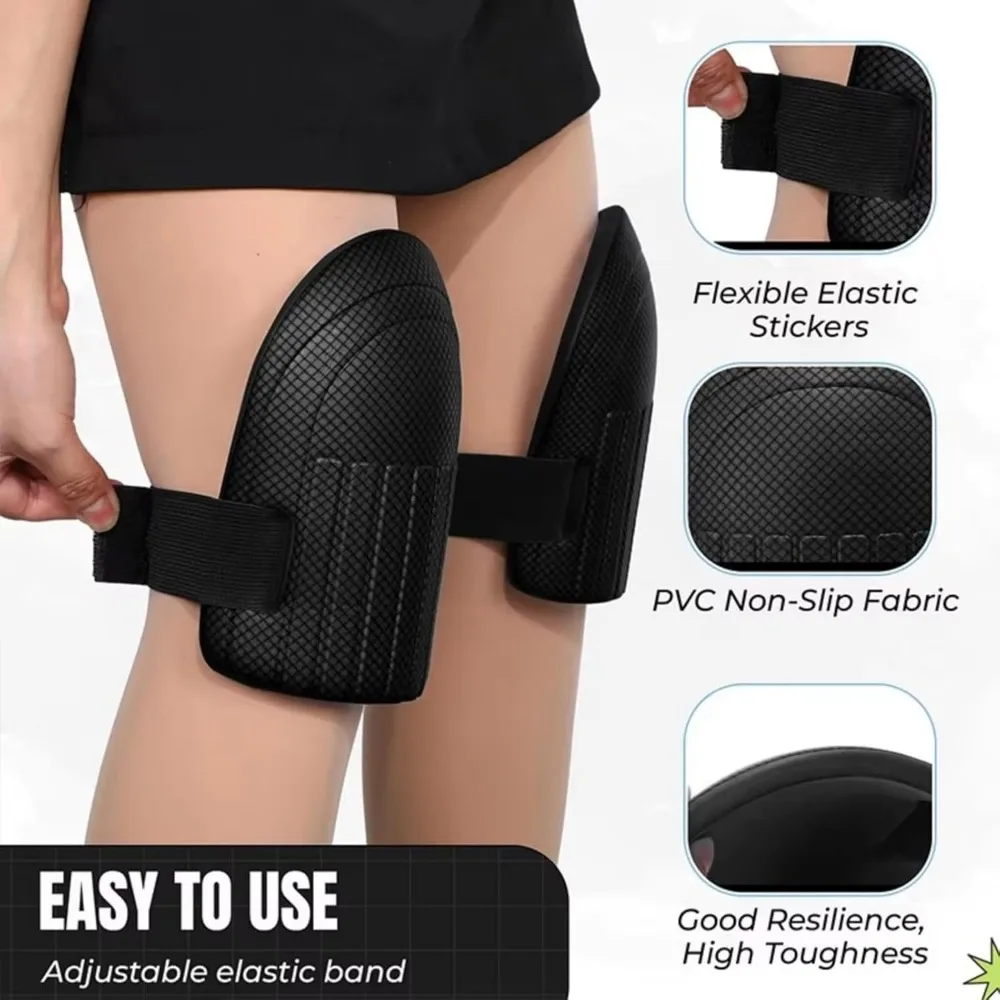 2-6Pcs Knie Schutz Pad Fliesen Schlamm Arbeiter Schaum Knie Kissen Gartenarbeit Knie Pads Verdickung Ziegel Garten manuelle Arbeit Werkzeuge – Detail 7