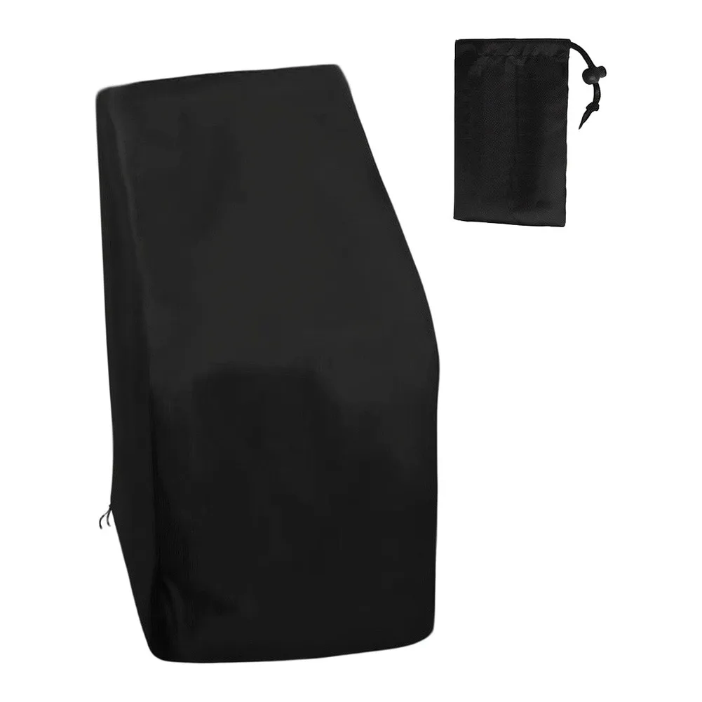 210D Oxford Cloth Outdoor Chair Cover Suitable for Stacked and High Back Chairs with Weather Resistant Features