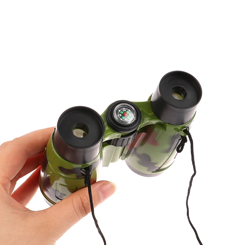 Camo Color Binoculars Children Outdoor Telescope Simulation Outdoor Hunting Camping Field Survival Game Telescope Toys