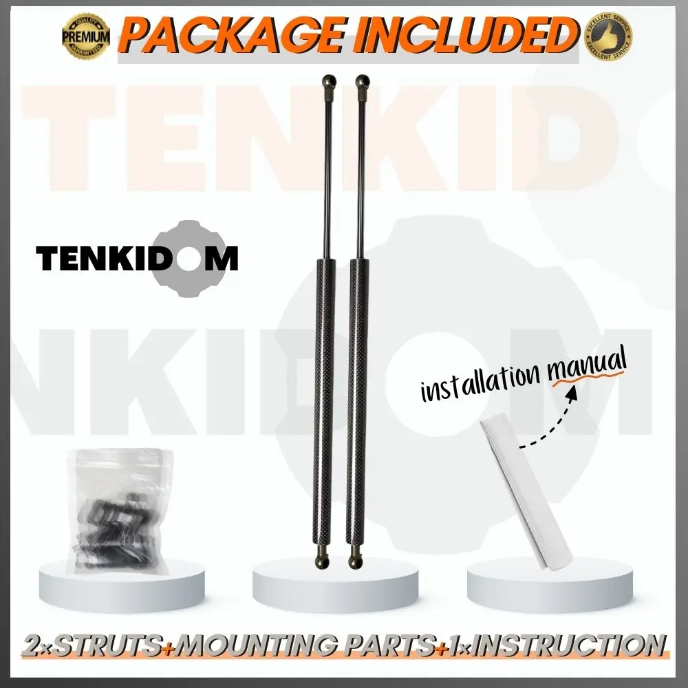 Front Hood Struts for Toyota Yaris (XP210) 2020-present Shock Lift Supports Bonnet Gas Dampers Springs No-Drill