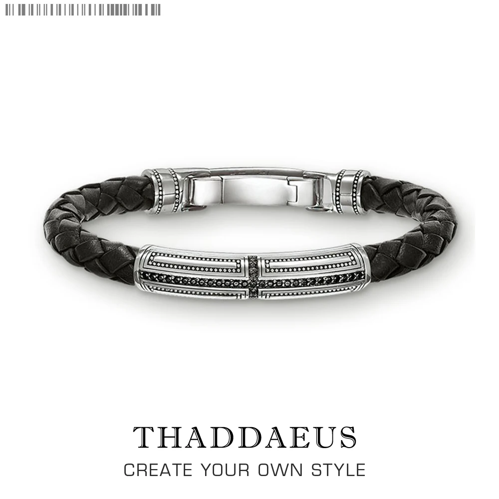 

2017 Brand New Leather Bracelet Cross,Europe Rebel Casual Fashion Jewelry Gift For Men Women Lover