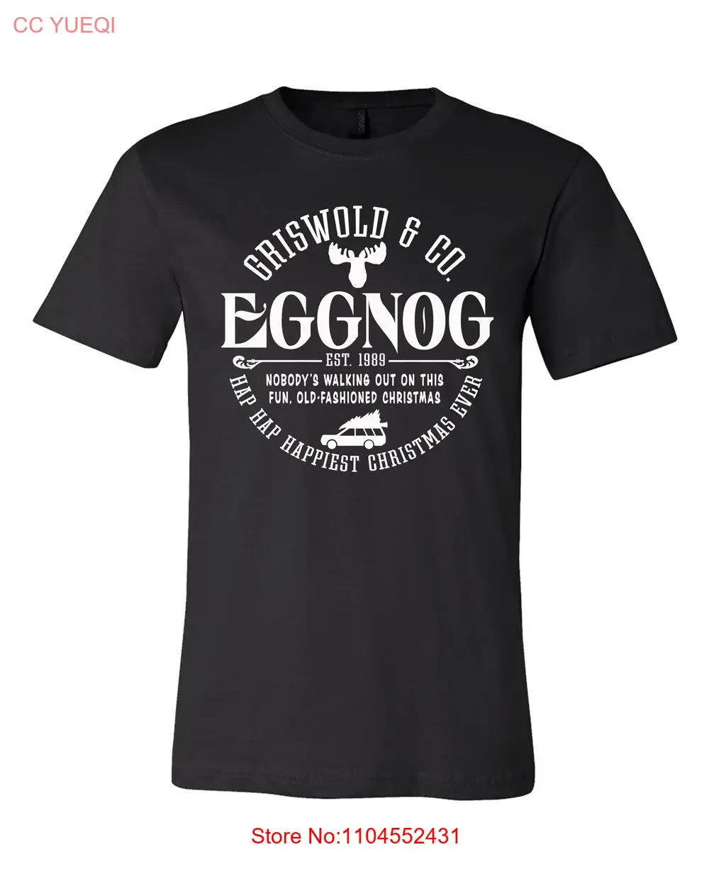 Griswold Company Eggnog camiseta unisex de manga larga o corta