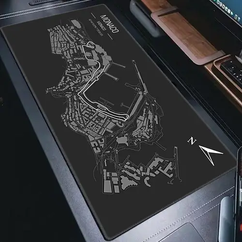 Alfombrilla de ratón de circuito de carreras de Fórmula 1, alfombrilla de ratón de escritorio HD bonita, alfombrillas de teclado extendidas para juegos, alfombrilla de ratón XXL grande para jugadores, 90x40