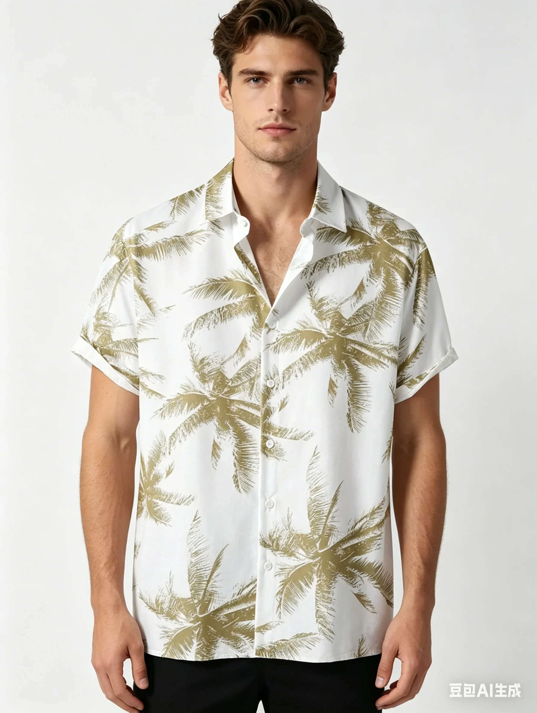

Hawaiian Shirt Man Print Casual Summer Beach Blouse Fashion Shirt High Quality Luxury Unisex Social Vintage Oversized Clothes