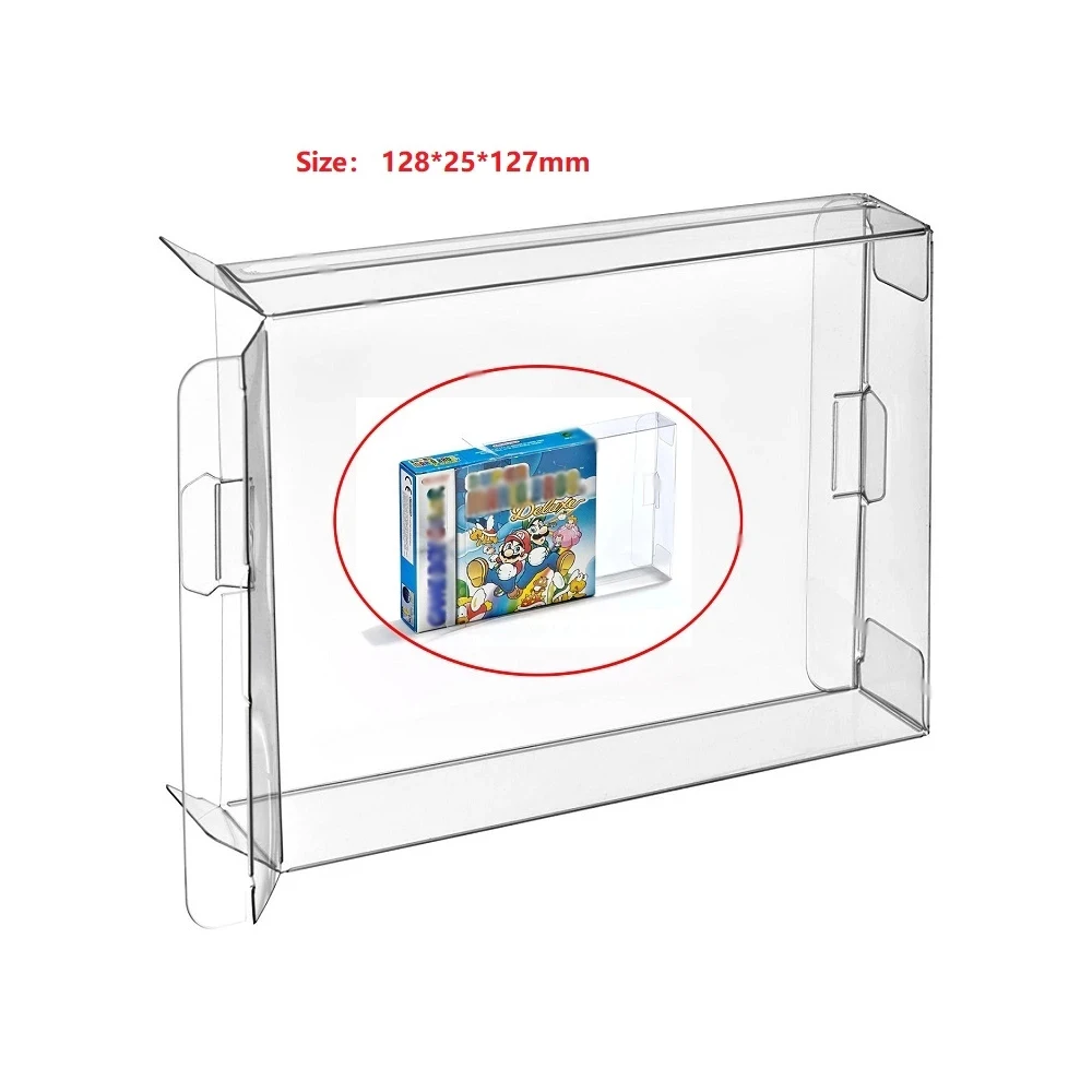 

Ruitroliker 20Pcs Clear Protection Case Sleeve for GBC Box/ GBC Box Japan Version