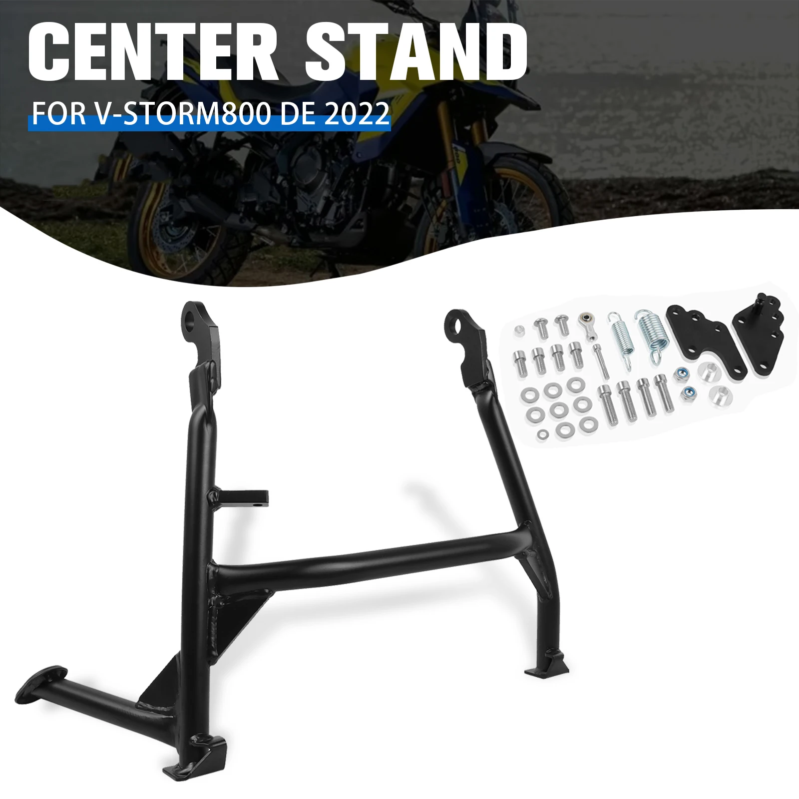 For SUZUKI V-STORM 800DE VSTROM 800DE/SE/RE V-strom 800 de Kickstand Center Central Parking Stand Holder Support Rack Foot Stand