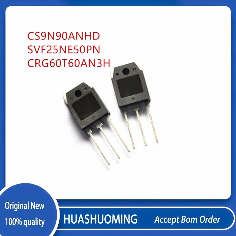 10Pcs/Lot  CS9N90ANHD CS9N90 SVF25NE50PN 25NE50 CRG60T60AN3H G60T60AN3H TO-3P