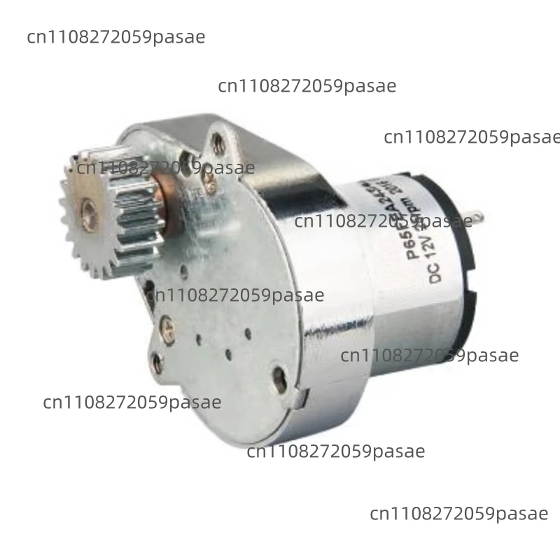 Variable Speed 65 * 48mm Gear Motor 12v 24 V High Torque 10kg 15kg 5mm Shaft 6 Watts 4 Watts 5w70 Rpm, Flat Gear Motor