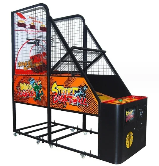 High Quality Indoor Entertainment Coin Operated Basketball Arcade Game Machine