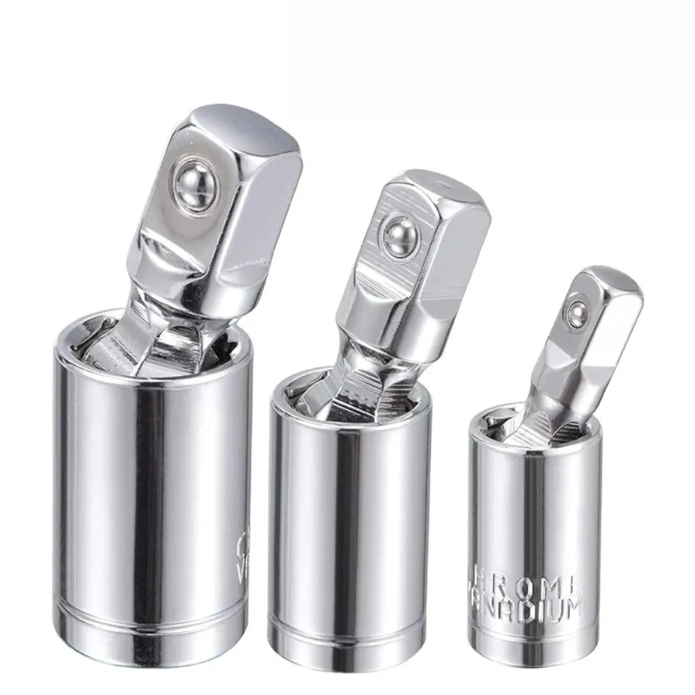 

Набор универсальных шарнировых соединителей 1/4", 3/8", 1/2" с поворотной головкой на 360°, удлинитель-гайковерт, угловой адаптер, гибкий адаптер для торцевых головок, инструменты