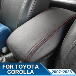 1X Car Armrests Box Cover Decoration Interior Accessories For Toyota Corolla E140 E150 E170 E210 2007 - 2023 2014 2015 2016 2017