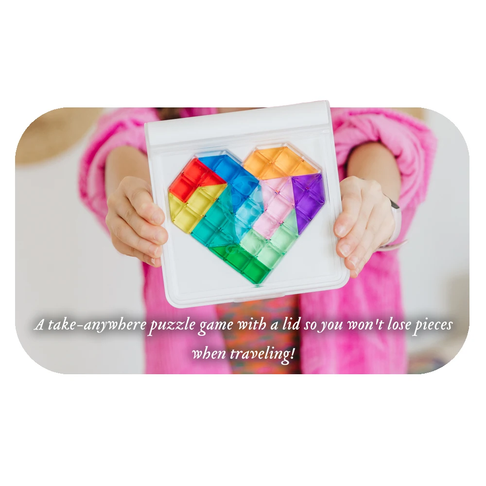 Puzzelspeelgoed. Logisch denken Training Leuke tafelspellen Meerdere vormen Kleuren, geavanceerde cadeaus voor jongens en meisjes