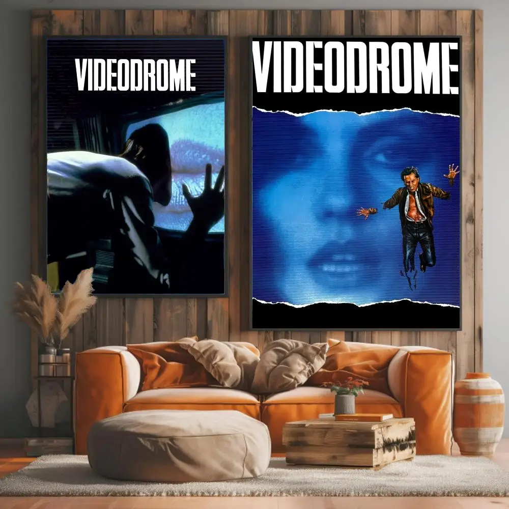 classic movie V-Videodrome 1983-E Painting Calligraphy Elegant Botanical Decor for Living Room Modern Interior Design