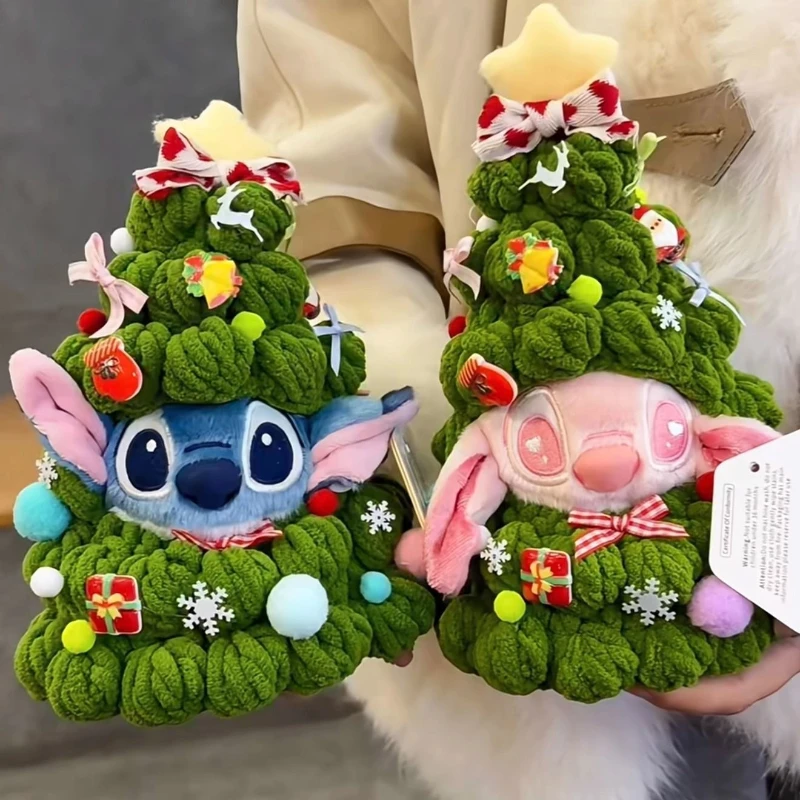

Disney Stitch Christmas Tree Plush Toy Doll Lilo & Stitch Animation Cartoon Periphery Pendant Ornament Children Toy Holiday Gift