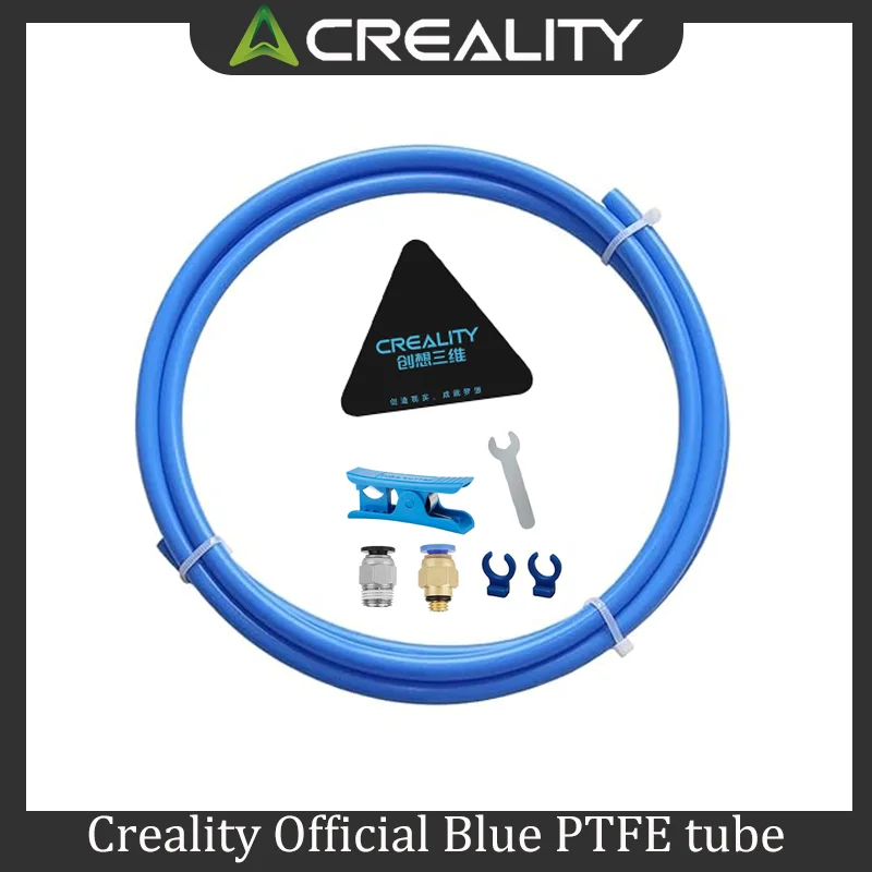 

Официальная синяя трубка из ПТФЭ Creality, подходящая для нити 1,75 мм, с синей трубкой длиной 1 м/2 м, подходит для использования нити 3D-принтера.