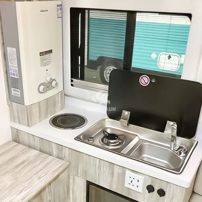 High Quality Special One-piece Dual-purpose Single-burner Gas Stove with SInk for Motorhome Rvs Capmers Use