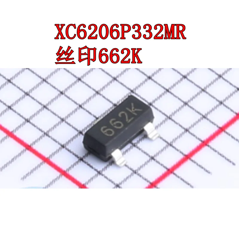 50Pcs Xc6206P332Mr …