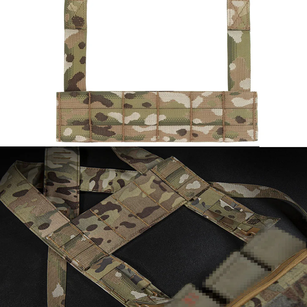 Tactical Chest Rig Harnesses Extension Accessories Tactical Chest Vest Rig Chest Rig Expansion Airsoft Tactical Vest Accessories