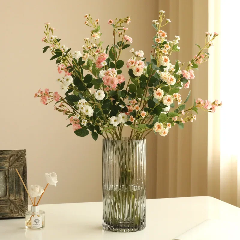 73cm Artificial Rose Flowers Silk Flower Wedding Decoration Flower Ornament Wedding Wedding Flower Arrangement Flowers