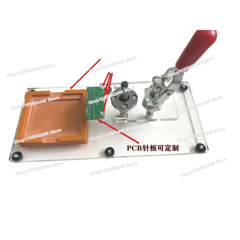PCB Terminal Block Test Rack PCBA Test Fixture, Burning Rack, Probe  Embryo , Manual