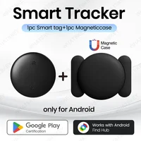 Rastreador GPS Android de 1/4, seguimiento magnético fuerte de vehículos, dispositivo de posicionamiento antipérdida, localizador de coche, funciona con Google Find