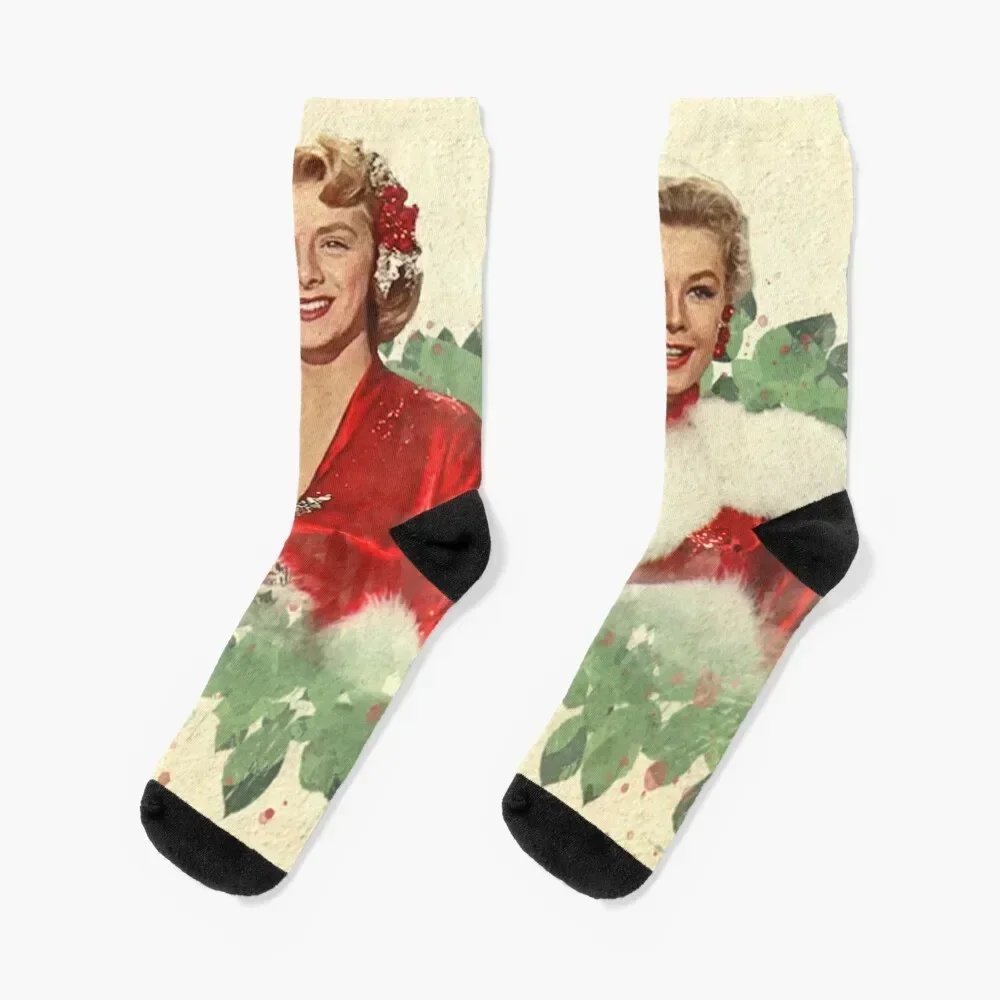 

Sisters - A Merry White Christmas Socks kids men cotton high quality hiking Luxury Woman Socks Men's