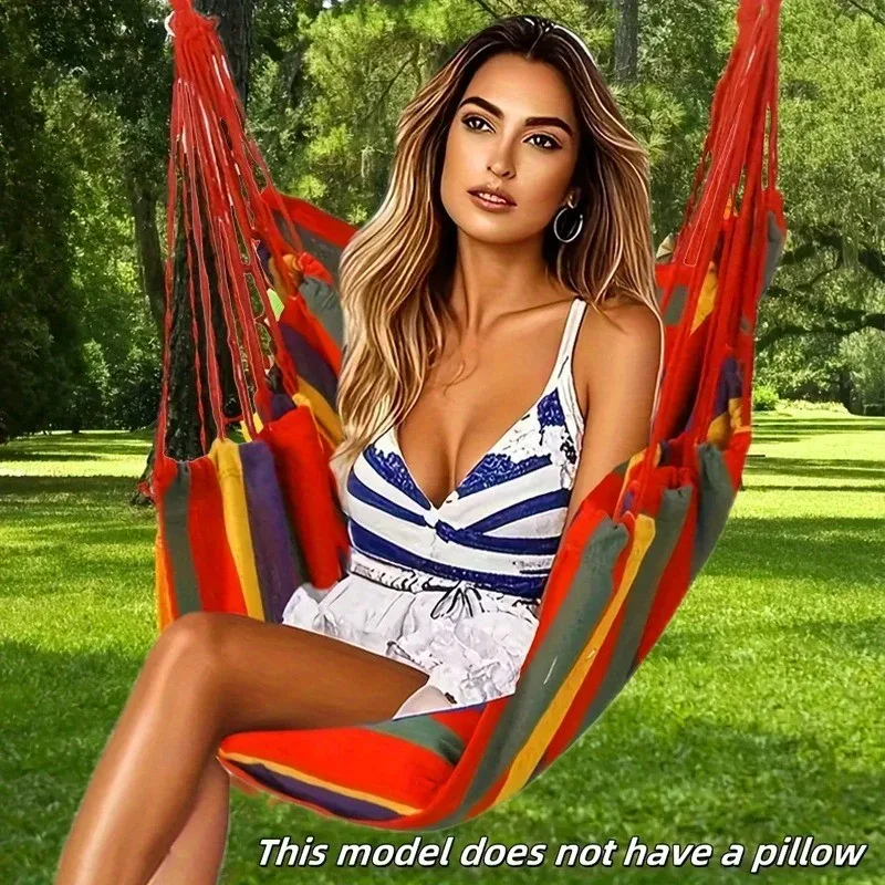 

New 2 Person Double Camping Hammock Chair Bed Outdoor Hanging Swing Sleeping