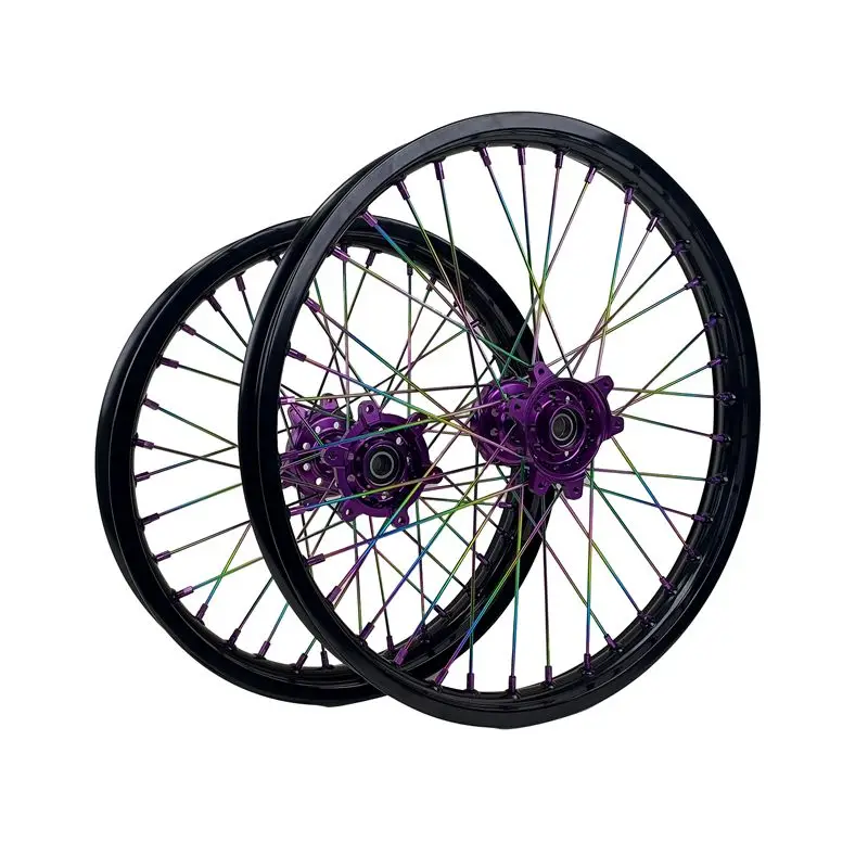 Motocross Motorcycle Aluminum Alloy Wheel Rim With Blue Hub Fit Yamaha YZ YZF 250 450CC 2010-2020