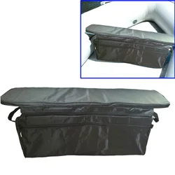 Canoe Dinghy Fishing Boat Inflatable Boat Under Seat Storage Bag with Padded Seat Cushion