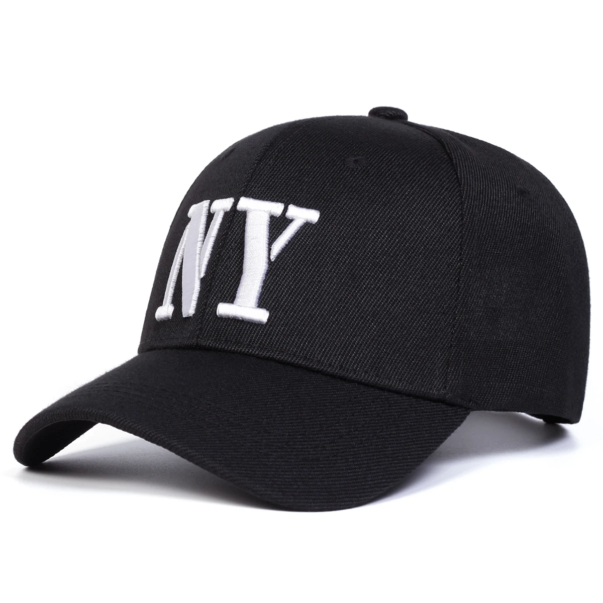 للجنسين نيويورك إلكتروني التطريز قبعات البيسبول ربيع الخريف في الهواء الطلق قابل للتعديل قبعات عادية واقية من الشمس قبعة قبعة رياضية