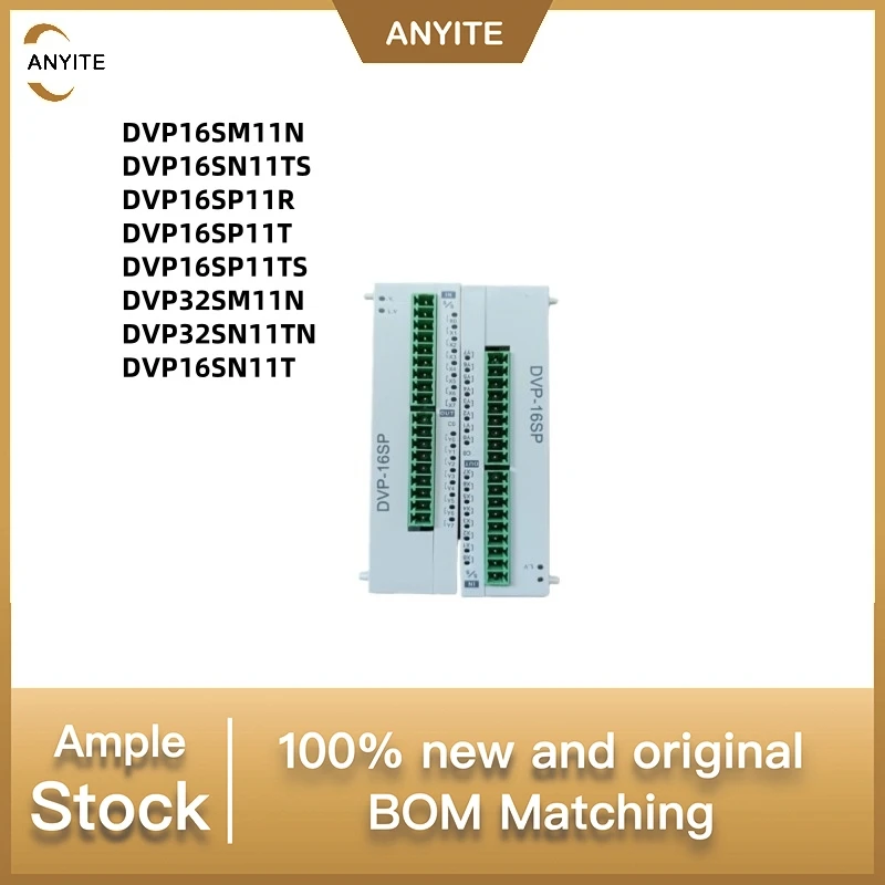 1Pcs/lot  New    DVP16SM11N  DVP16SN11TS  DVP16SP11R  DVP16SP11T  DVP16SP11TS  DVP32SM11N  DVP32SN11TN  DVP16SN11T