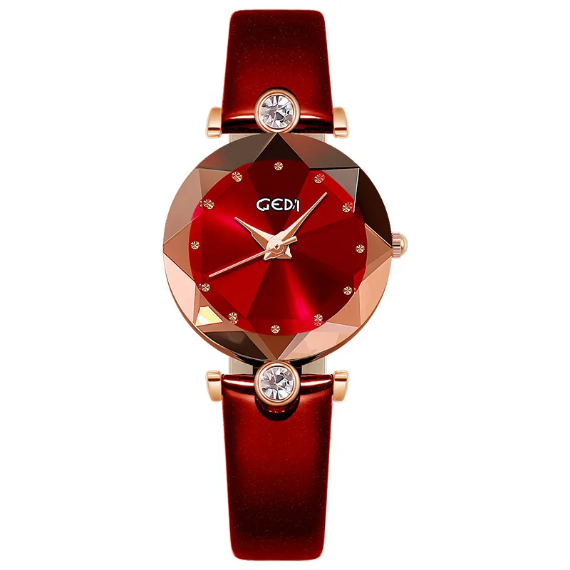 

Новые часы, женские часы с водонепроницаемым ремнем и бриллиантами, кварцевые часы