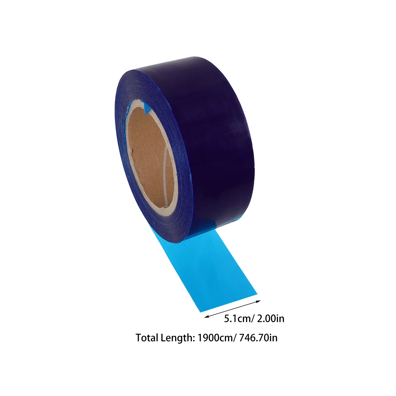 1 شريط حماية حافة لفة زرقاء متينة من مادة البولي ايثيلين لعجلات السيارة وواقي العجلة سهل التركيب بدون أدوات -