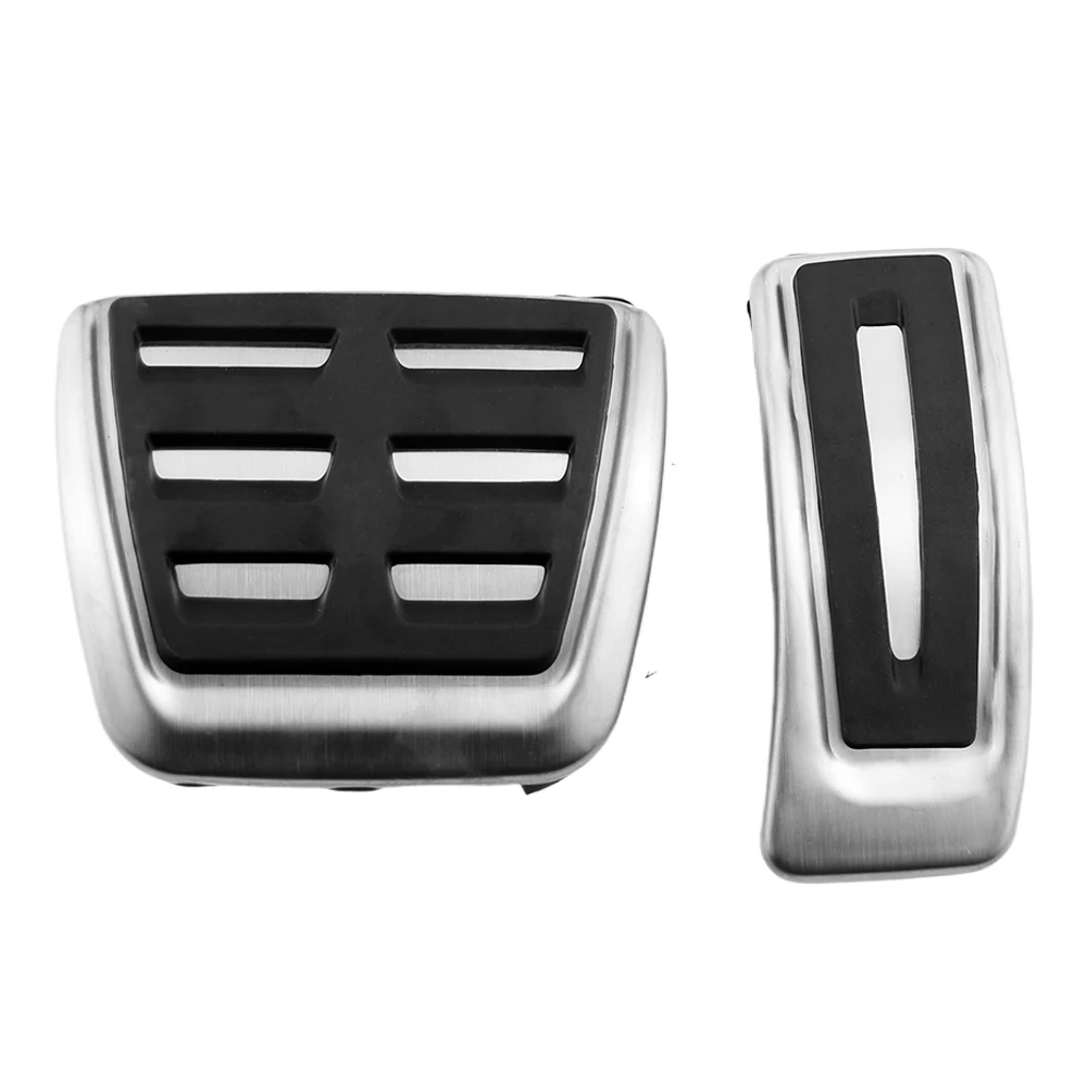 Edelstahl RHD Auto Gas Bremspedal Abdeckungen für Audi A4 B9 A5 A6 C8 A7 A8 D5 Q5L Q7 4M Q8 2017-2025 Innen Zubehör – Detail 5