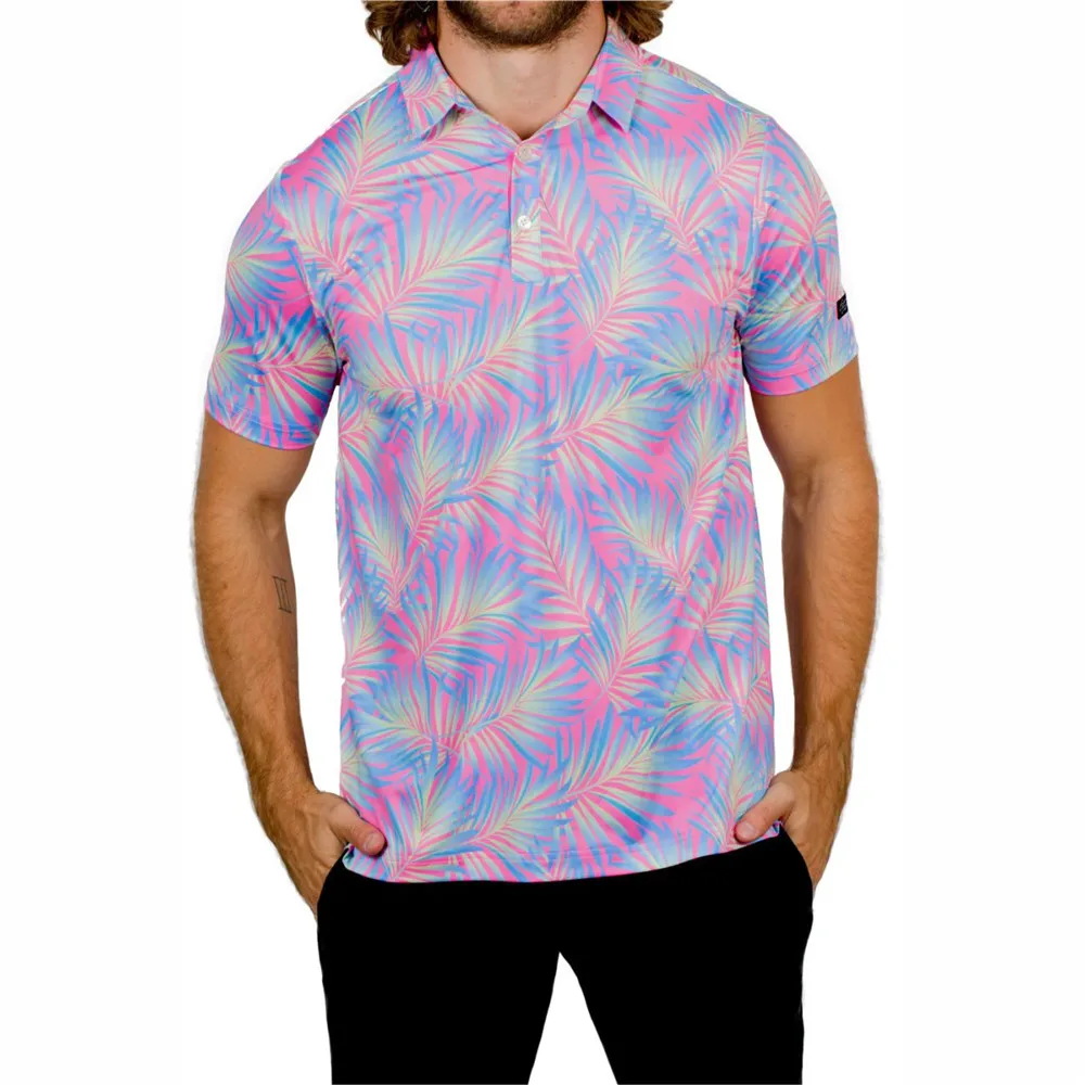 Golf Shirts Men Wear Summer Apparel Outdoor Casual Golf Table Tennis Feather Tennis Polo Fast Breathable Shirts