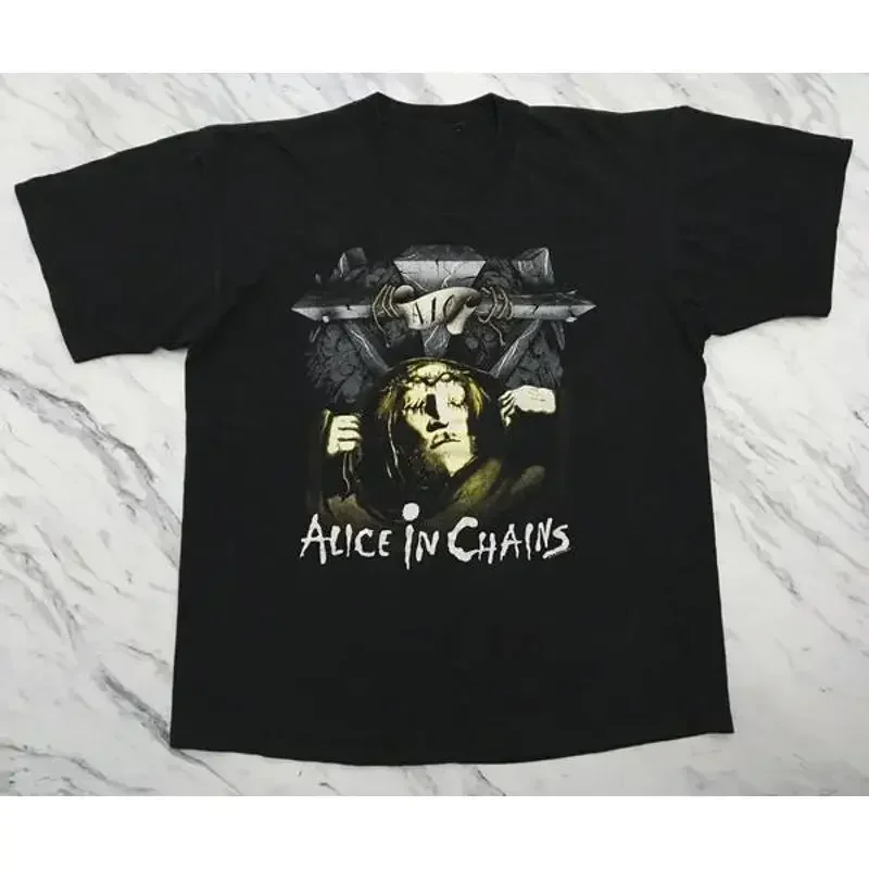Alice In Chains Bleed The Freak Cotton Black Men S 234Xl T Shirt