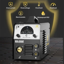 HZXVOGEN Soğuk TIG Kaynak Makinesi HBT2000PII 145A Darbe 1-900ms Ayar TIG HF TIG Nokta TIG ARC Çubuk Kaynakçı soldadora tig