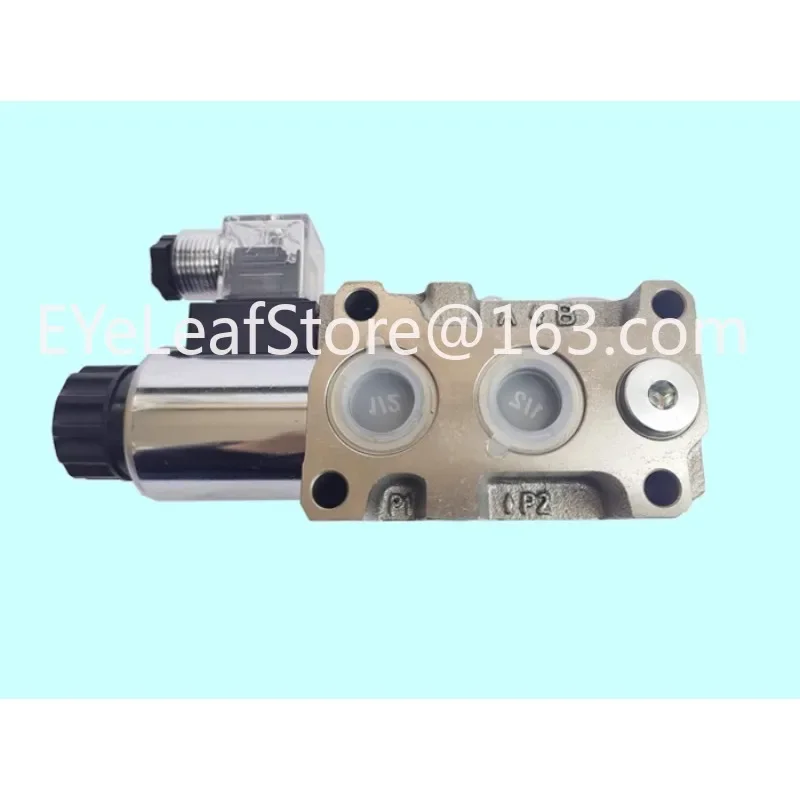 Two-Position Six-Way Hydraulic Pressure Magnetic Exchange Valve Wood  Winding 6 Oil Port Thread 4 Points High Pressure 25mpa50l