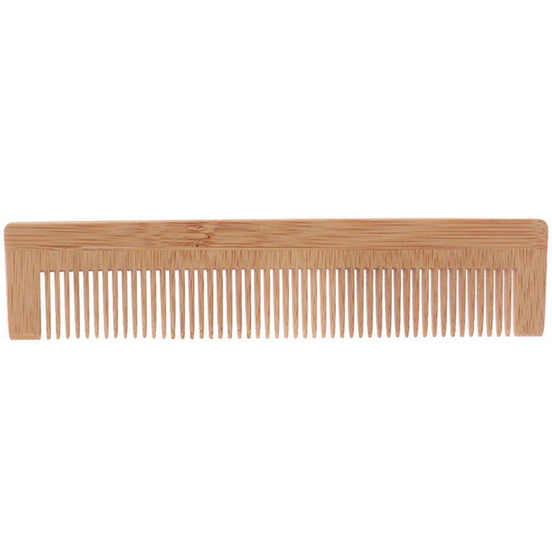 1X Sisir Kayu Pijat Sikat Ventilasi Rambut Bambu Sisir Rambut SPA Perawatan Rambut