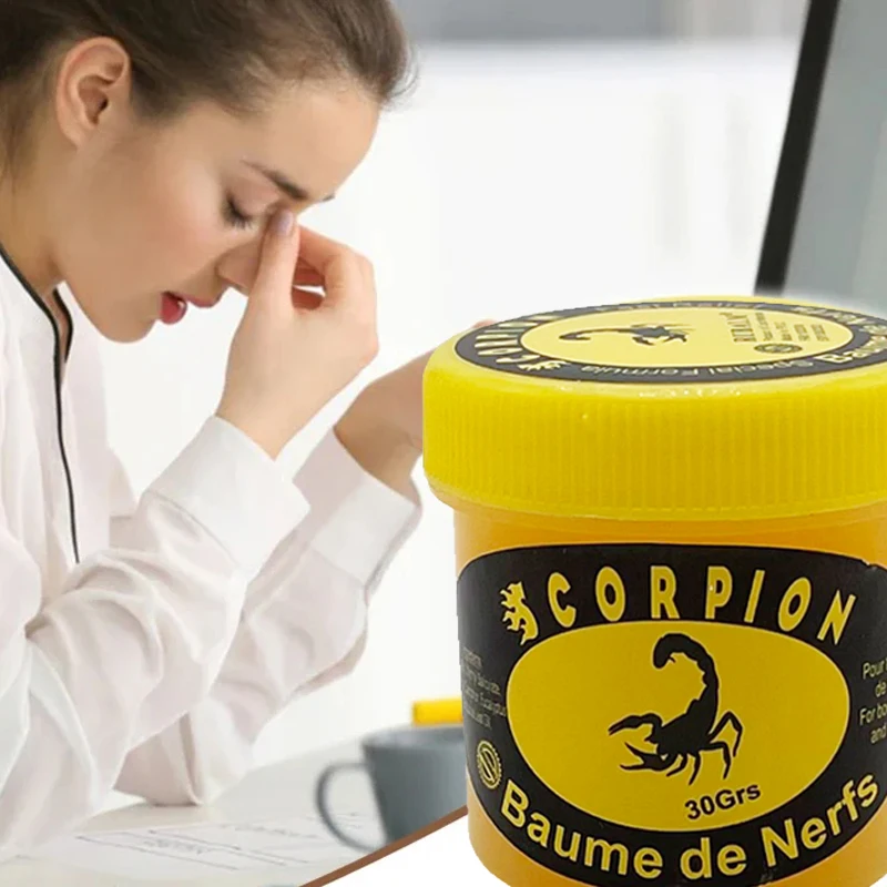 30g-100g Scorpion ointment for treating joint pain, knees, waist, back, and spine, relieving soreness and recovering from pain