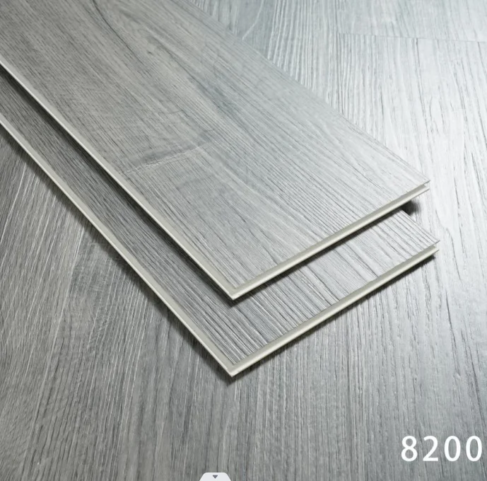 High Quality great price 5mm gray oak Spc Click plastic Vinyl Flooring spc flooring