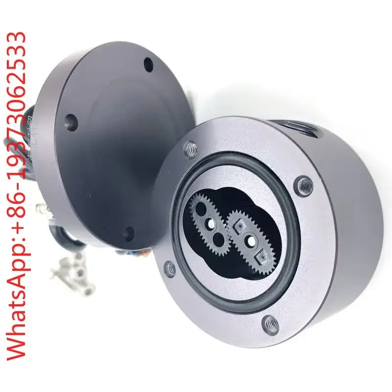 Elliptical Gear Oil Flowmeter, Aluminum Alloy Housing High-precision Pulse NPN Flow Sensor
